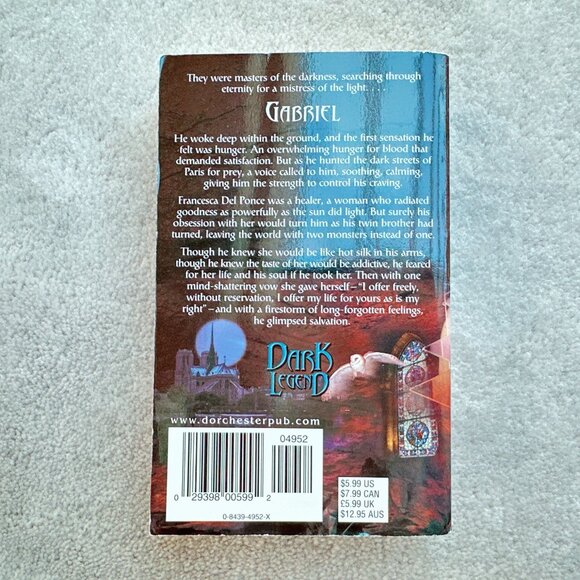 Dark Legend by Christine Feehan | Paperback Book - Picture 2 of 4